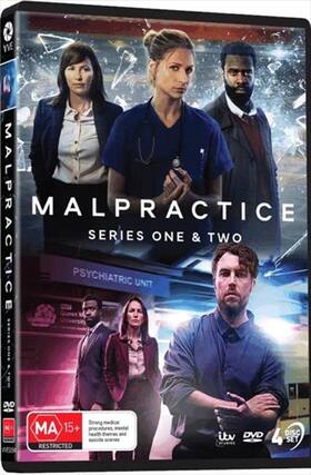 Front. Malpractice: Series One & Two - DVD.