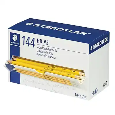 STAEDTLER
144 HB #2
woodcased pencils
crayons de bois
lápices de madera
STAEDTLER
13247 0
characteristics. Nos produits sont 2 HB 144pc/pz