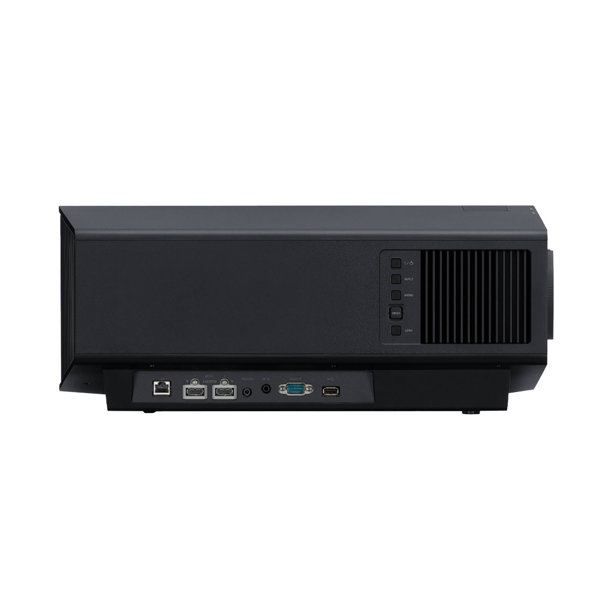 Back. Sony - BRAVIA Projector 7 4K HDR Laser Home Theater Projector with Native 4K SXRD Panel - Black.