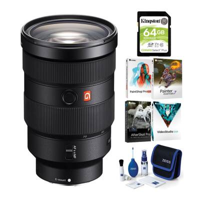 Sony FE 24 70mm GM Lens with Software Suite and Accessory