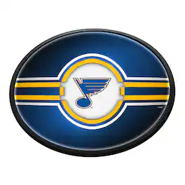 The Fan-Brand - St. Louis Blues 18'' x 14'' Team Color Slimline Illuminated Wall Sign - Multicolor
