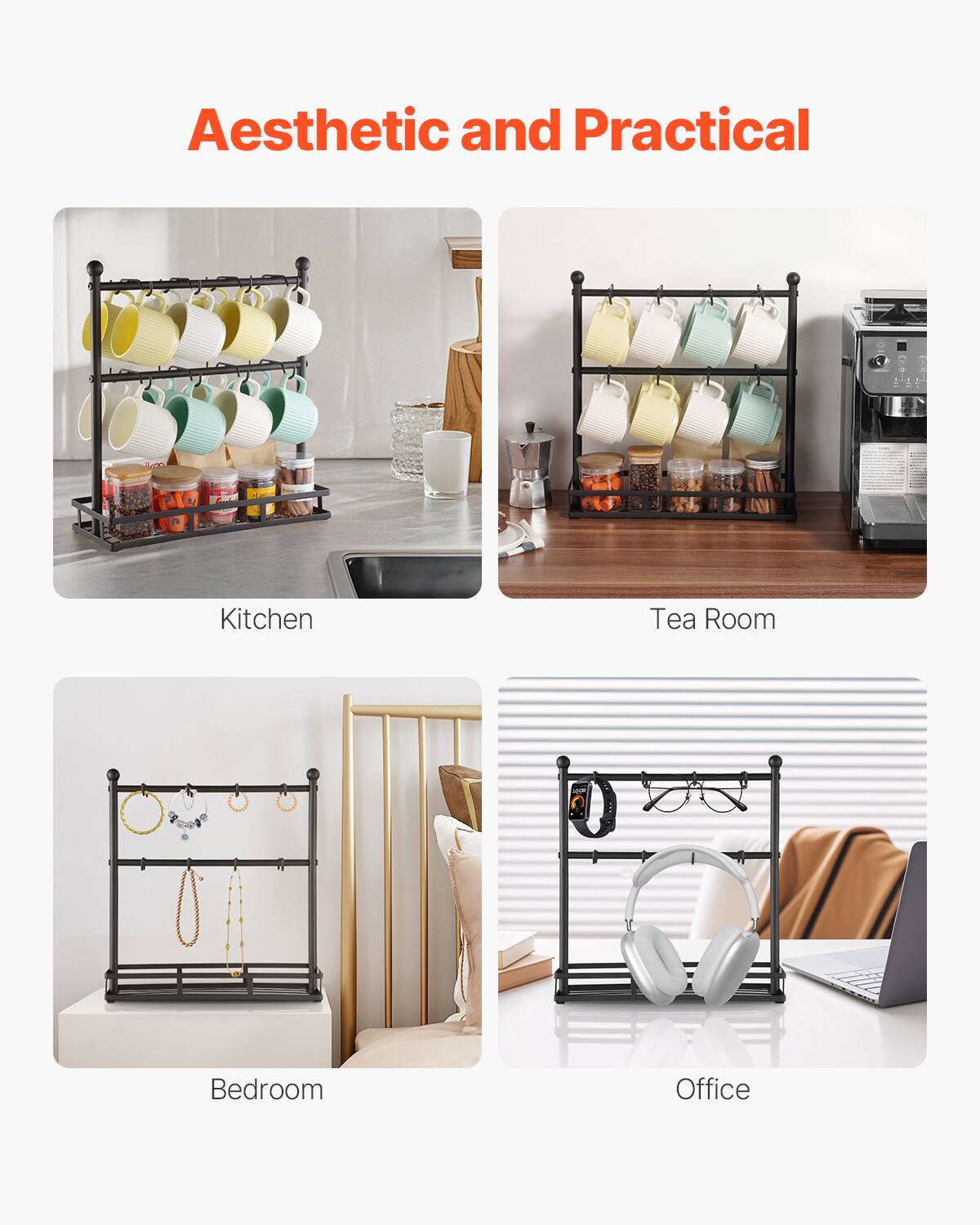 Aesthetic and Practical

Kitchen

Tea Room

Bedroom

Office