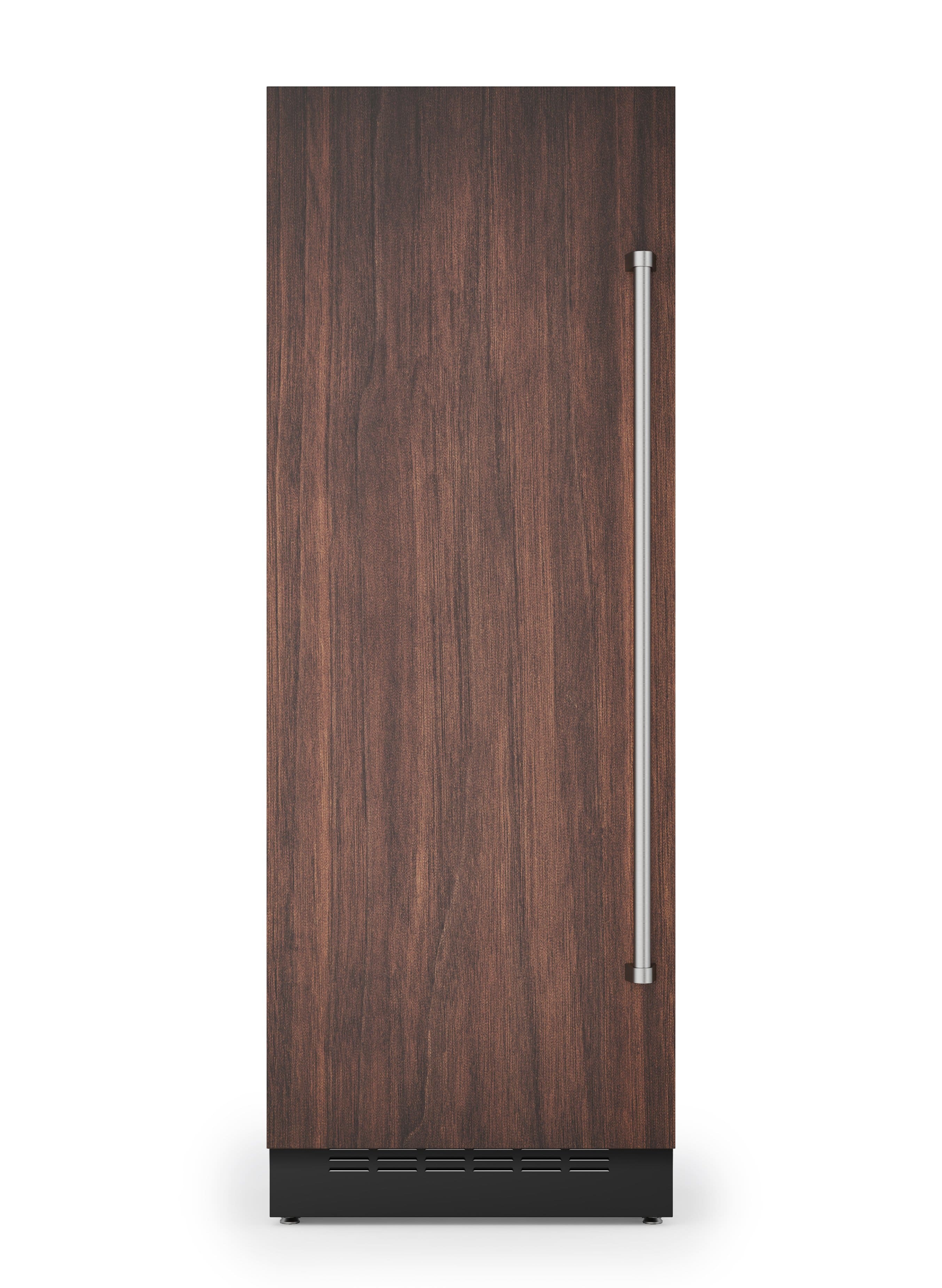 Front. Viking - 30"W 16.0 cu. ft Integrated Upright Built-in Column Freezer-Custom Panel _LH - Panel Ready.