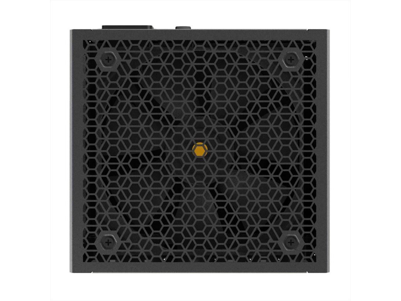 Left. Super Flower - Combat FG 1000W 80+ Gold, Full Modular, ATX 3.1, PCIe 5.0 Power Supply - Black.