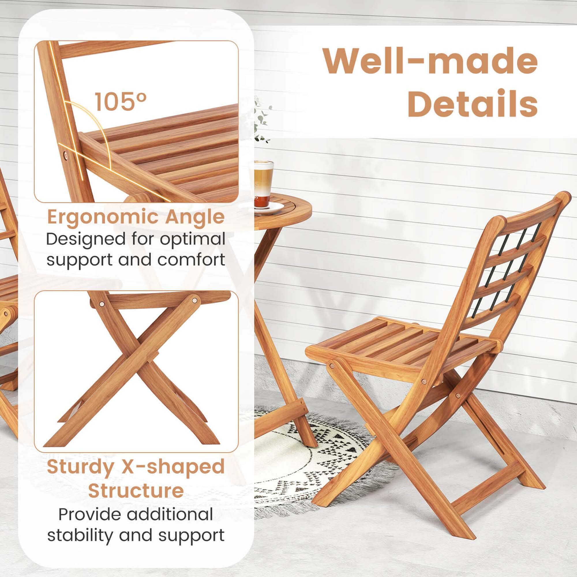 105°

Well-made Details

Ergonomic Angle
Designed for optimal support and comfort

Sturdy X-shaped Structure
Provide additional stability and support