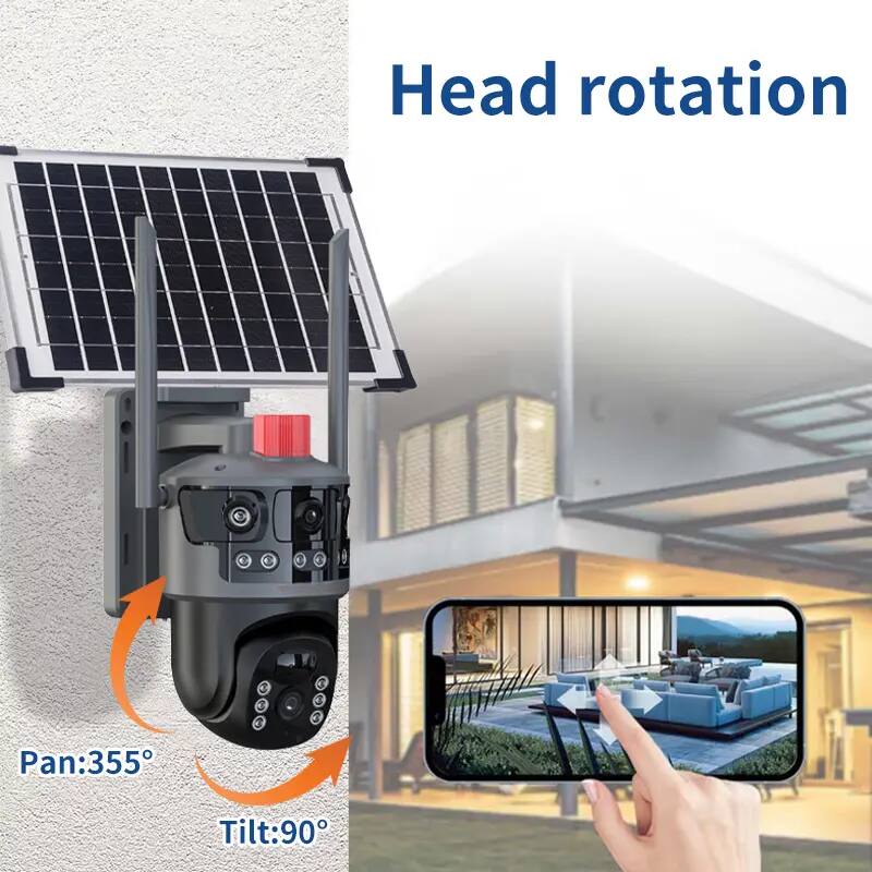 Head rotation  
Pan: 355°  
Tilt: 90°