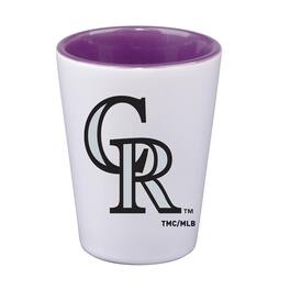 The Memory Company - Colorado Rockies 2oz. Inner Color Ceramic Cup - Multicolor