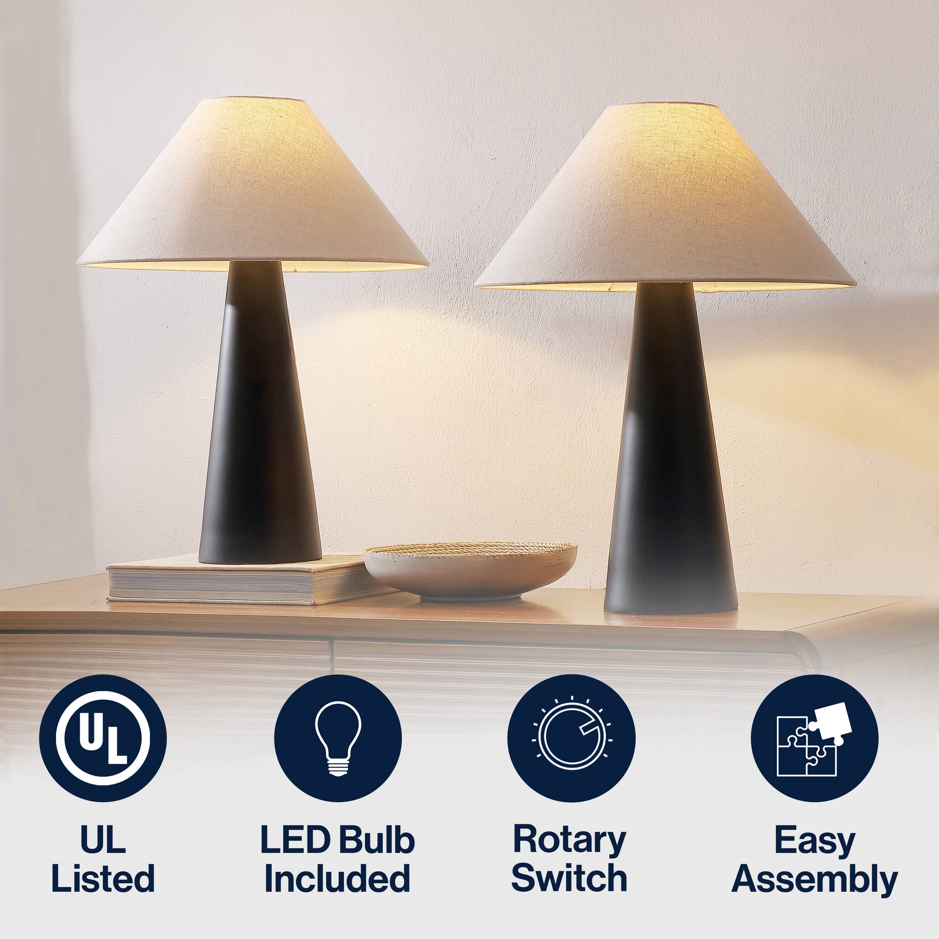 UL Listed LED Bulb Rotary Switch Easy Assembly