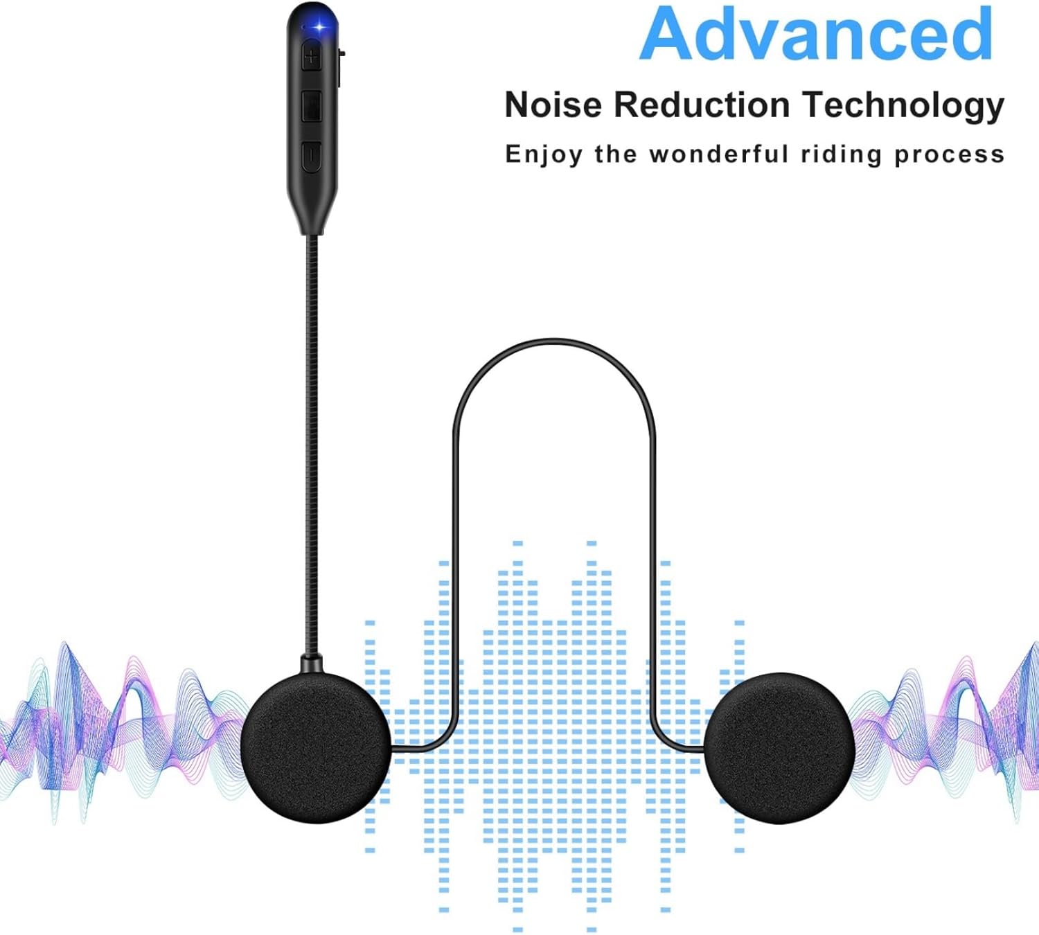 Advanced  
Noise Reduction Technology  
Enjoy the wonderful riding process