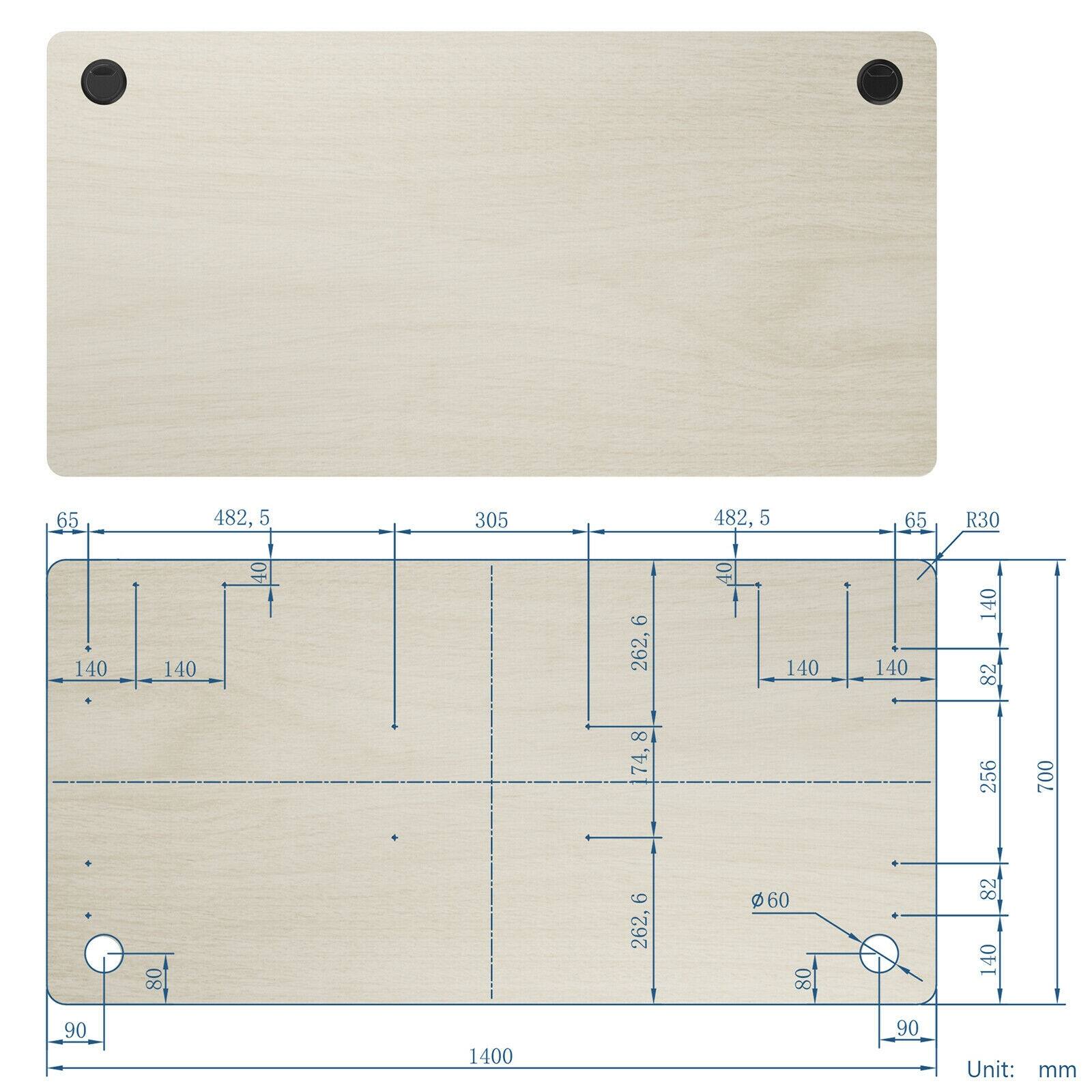 65 482,5 305 482,5 65  
R30 140 140 40 6 262,6 40 140 140 140 82 8 74,8 256 700 80 6 262,6 60 80 82 140 90 1400 90  
Unit: mm