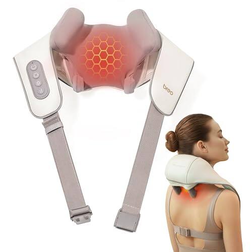 Front. DORLUKFU - N5 Mini Neck Massager with Heat, Electric Massager for Neck and Shoulder, Deep Massage at Home, Muscle Relaxation Gifts.