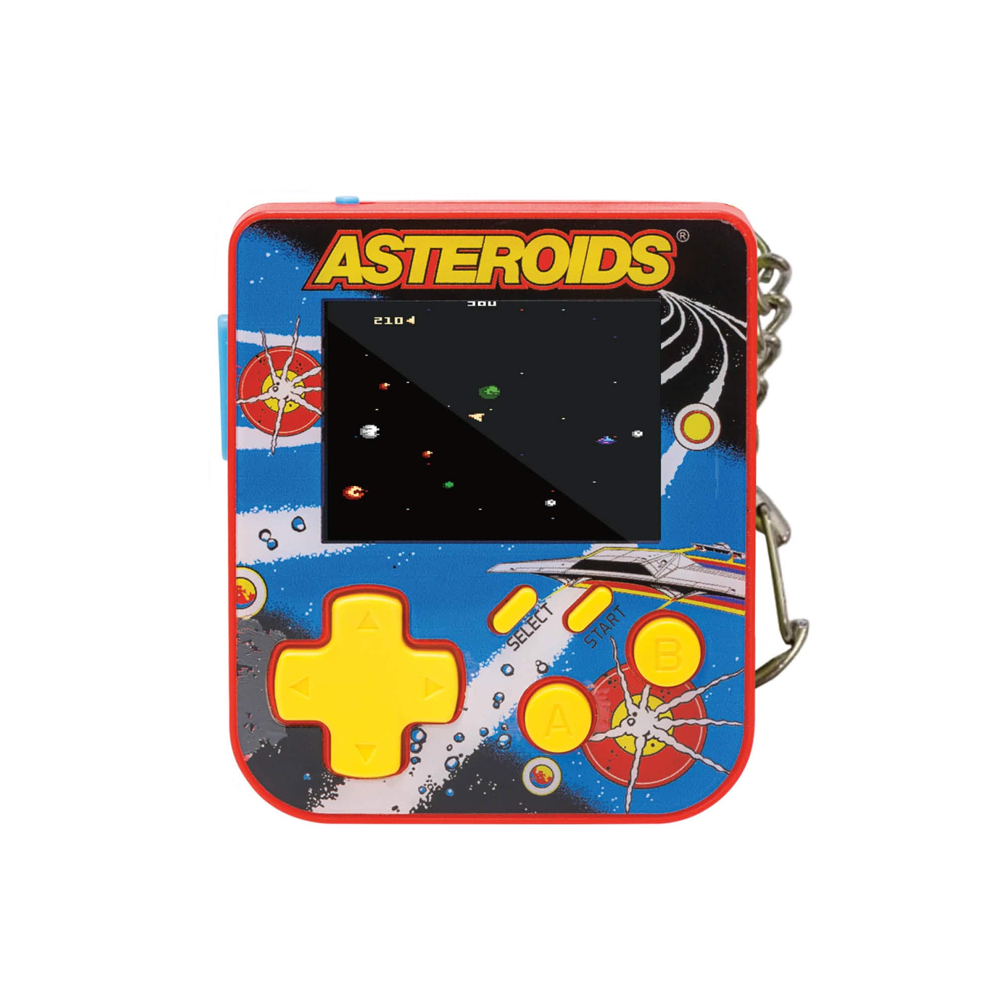 HyperMegaTech Atari Asteroids Keychain