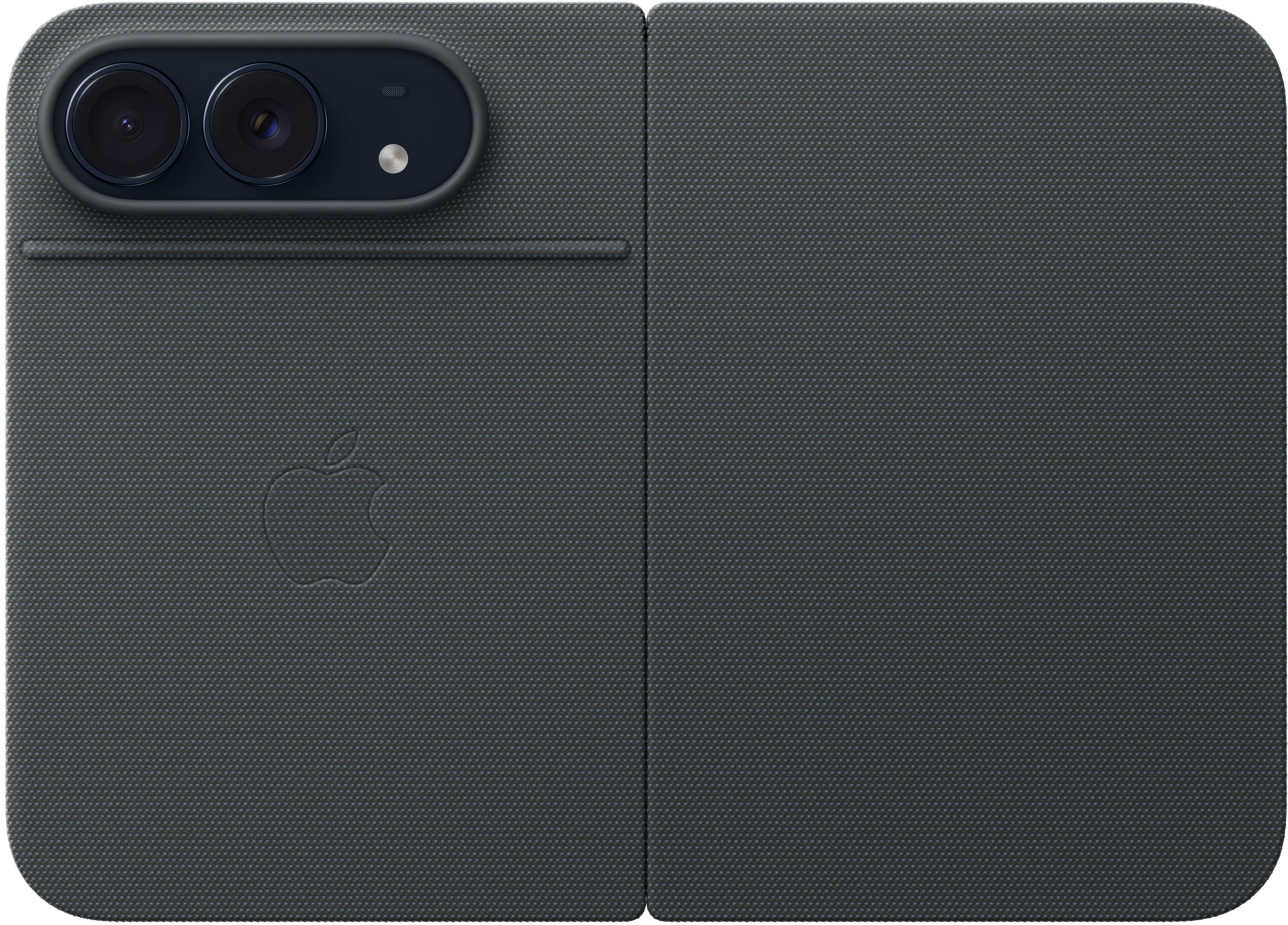 Alt View 1. Apple - iPhone Duo Folio with Kickstand (2026) - Navy Blue.