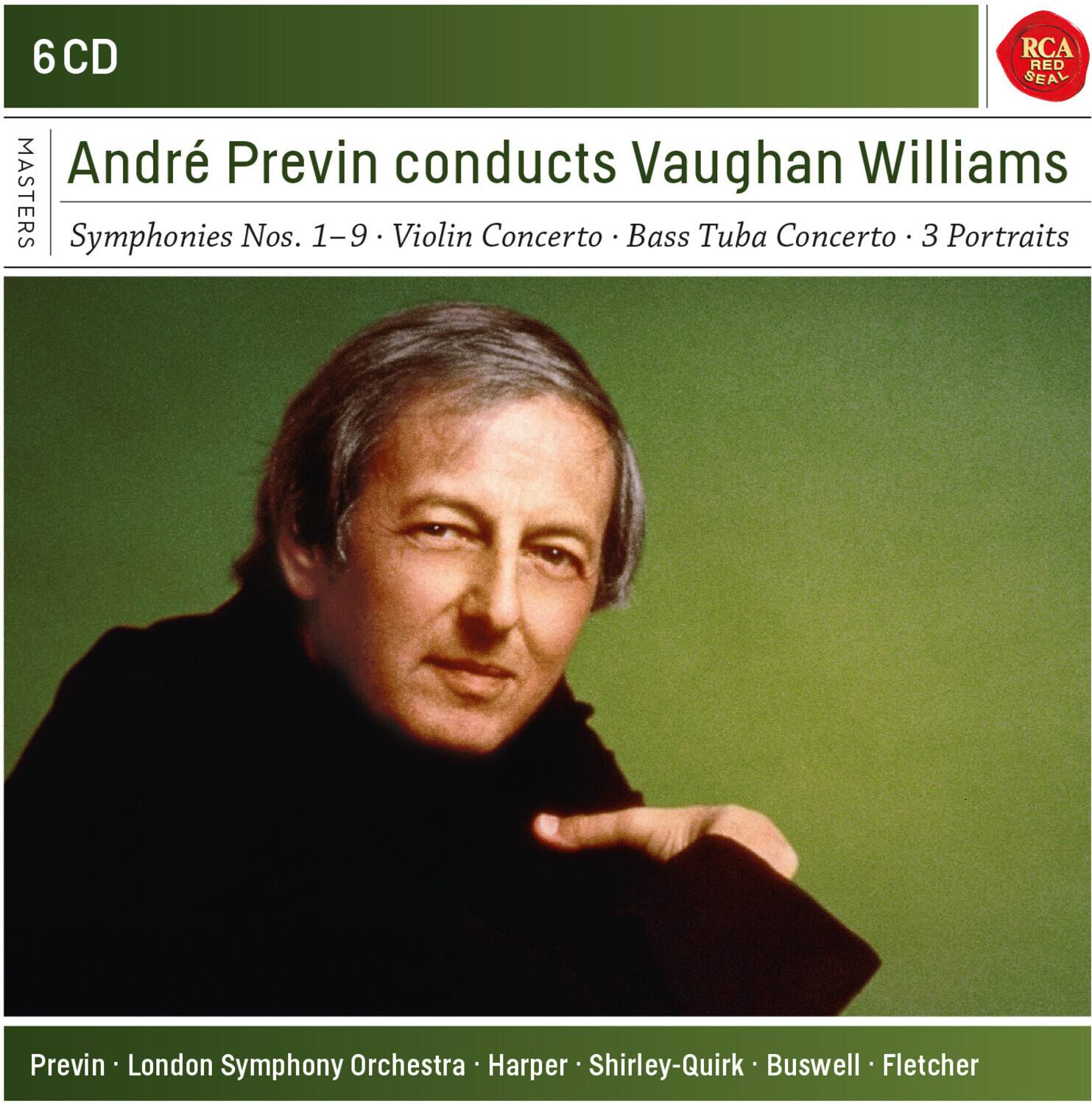 Andre Previn - Andre Previn Conducts Vaughan Williams  - COMPACT DISCS