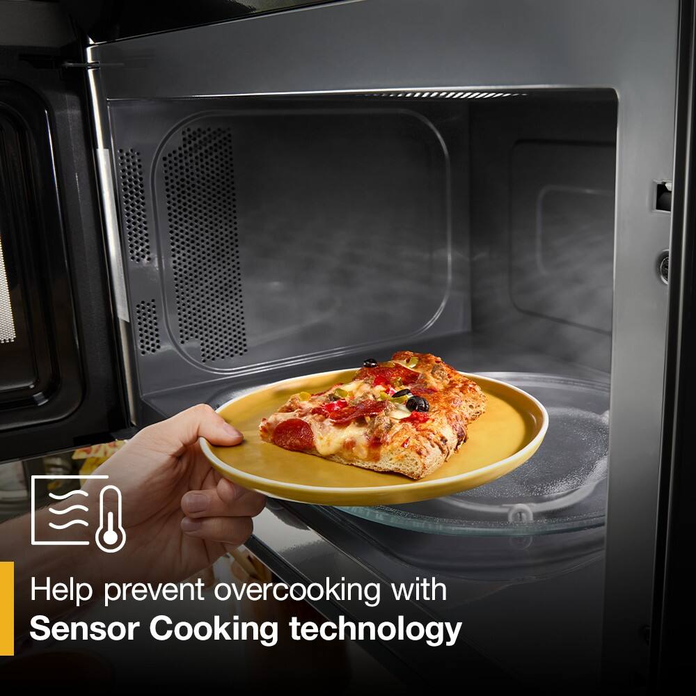 Help prevent overcooking with Sensor Cooking technology