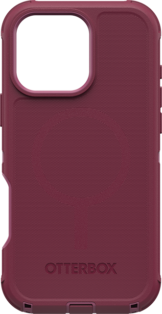 Front. OtterBox - OtterBox Defender Pro Series Iceman Pink Case with MagSafe - iPhone 16 Pro Max - Pink.