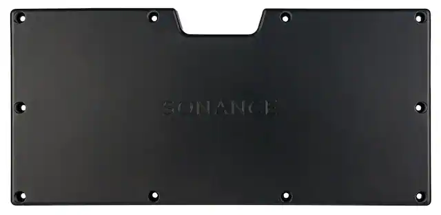 Front. Sonance - VX 6" LCR RETRO ENCLOSURE - Visual Experience 6" Enclosure for select 6 1/2" LCR In Wall Speakers (Each) - Black.