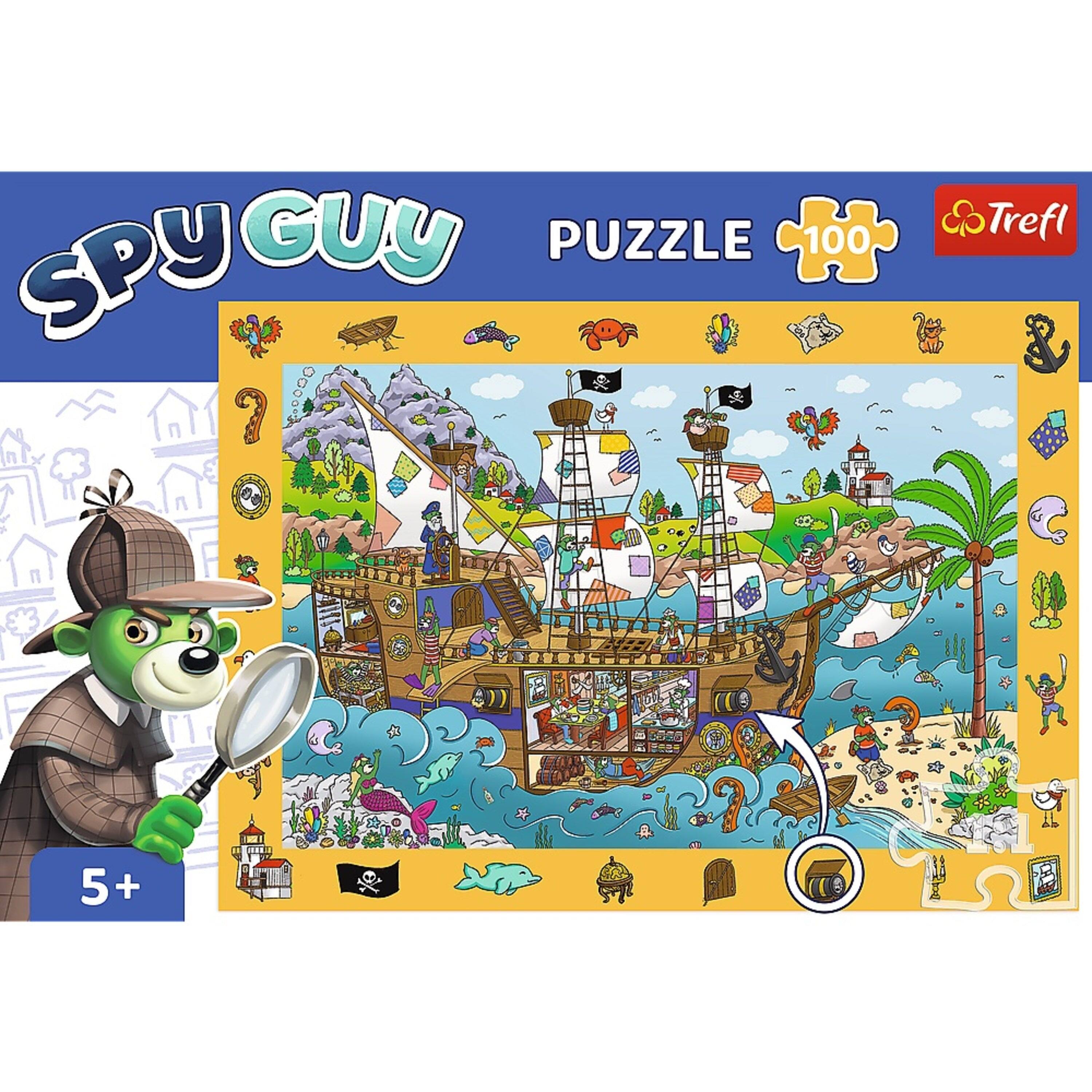 SPY GUY  
PUZZLE 100  
Trefl  
5+