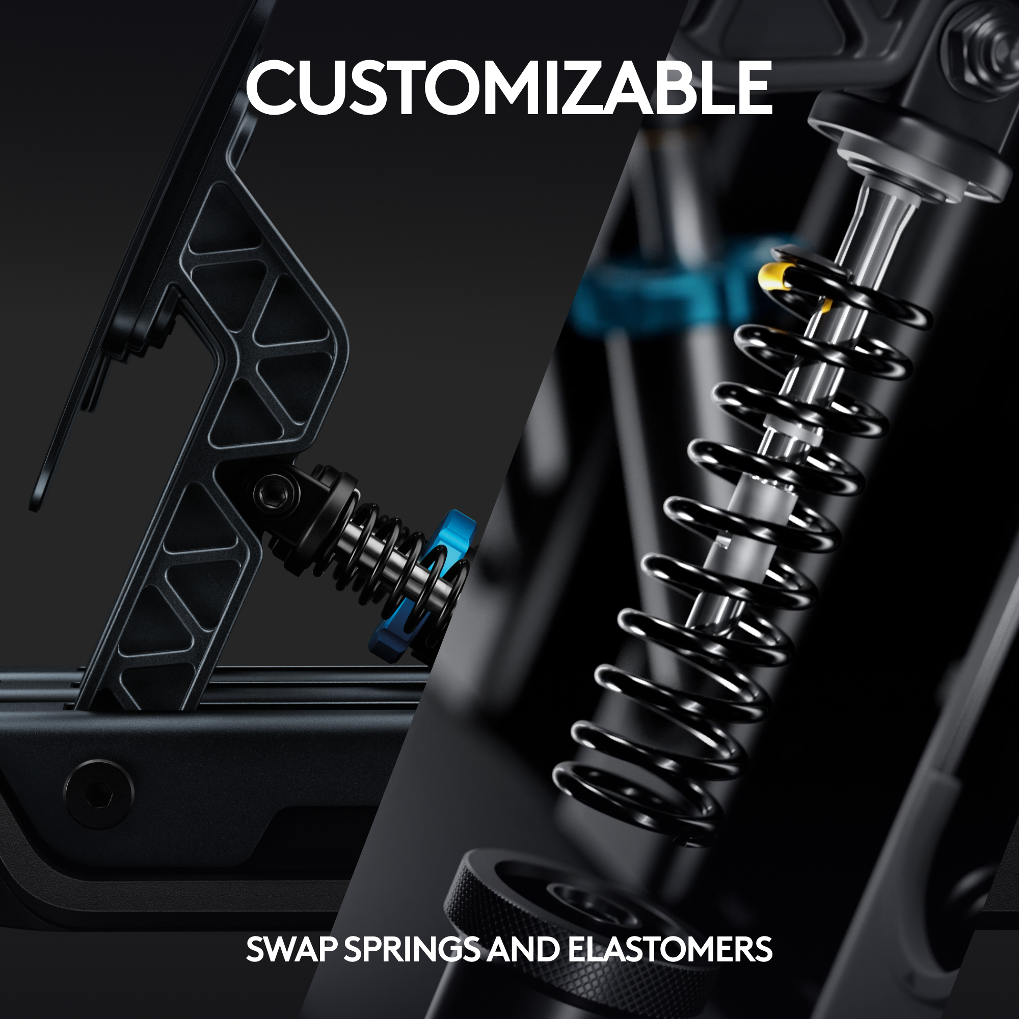 CUSTOMIZABLE SWAP SPRINGS AND ELASTOMERS