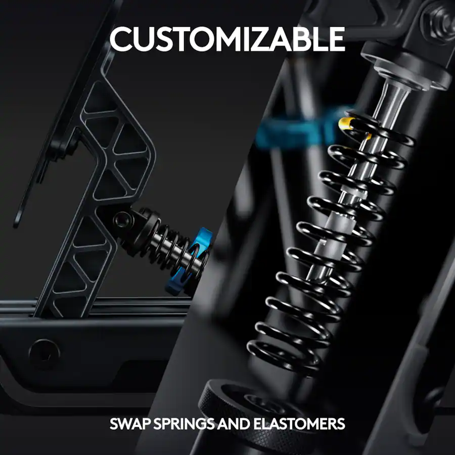 Logitech PRO Racing Simulator Pedals with 100kg Load Cell Logitech PRO Racing Simulator Pedals with 100kg Load Cell