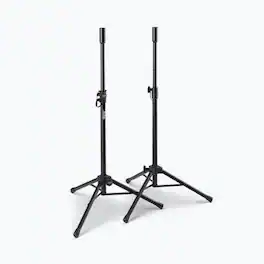 On Stage Stands - On-Stage Speaker Stand, Aluminum (SSP7000) - Black