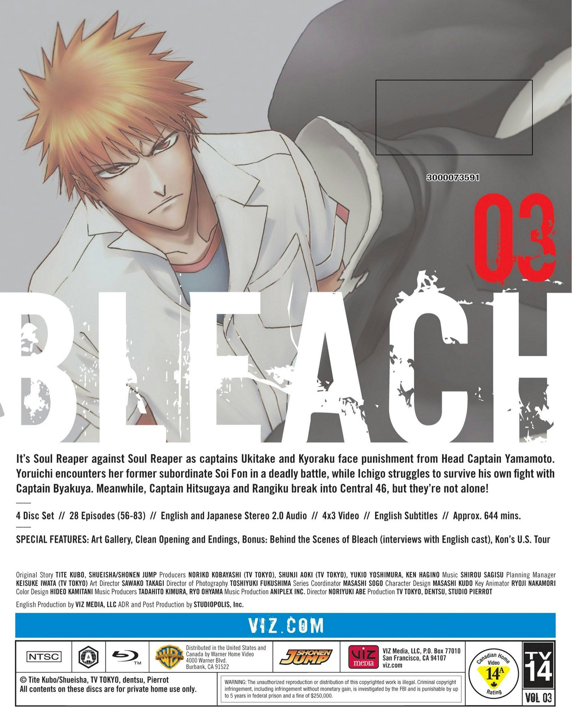 Angle. Bleach [Blu-ray].