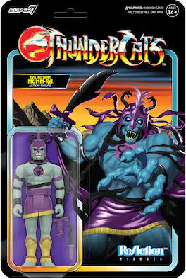 Super7 - Thundercats - Reaction Figures Wv6 - Mumm-Ra (Evil Mutant) - Collectibles - Multicolor