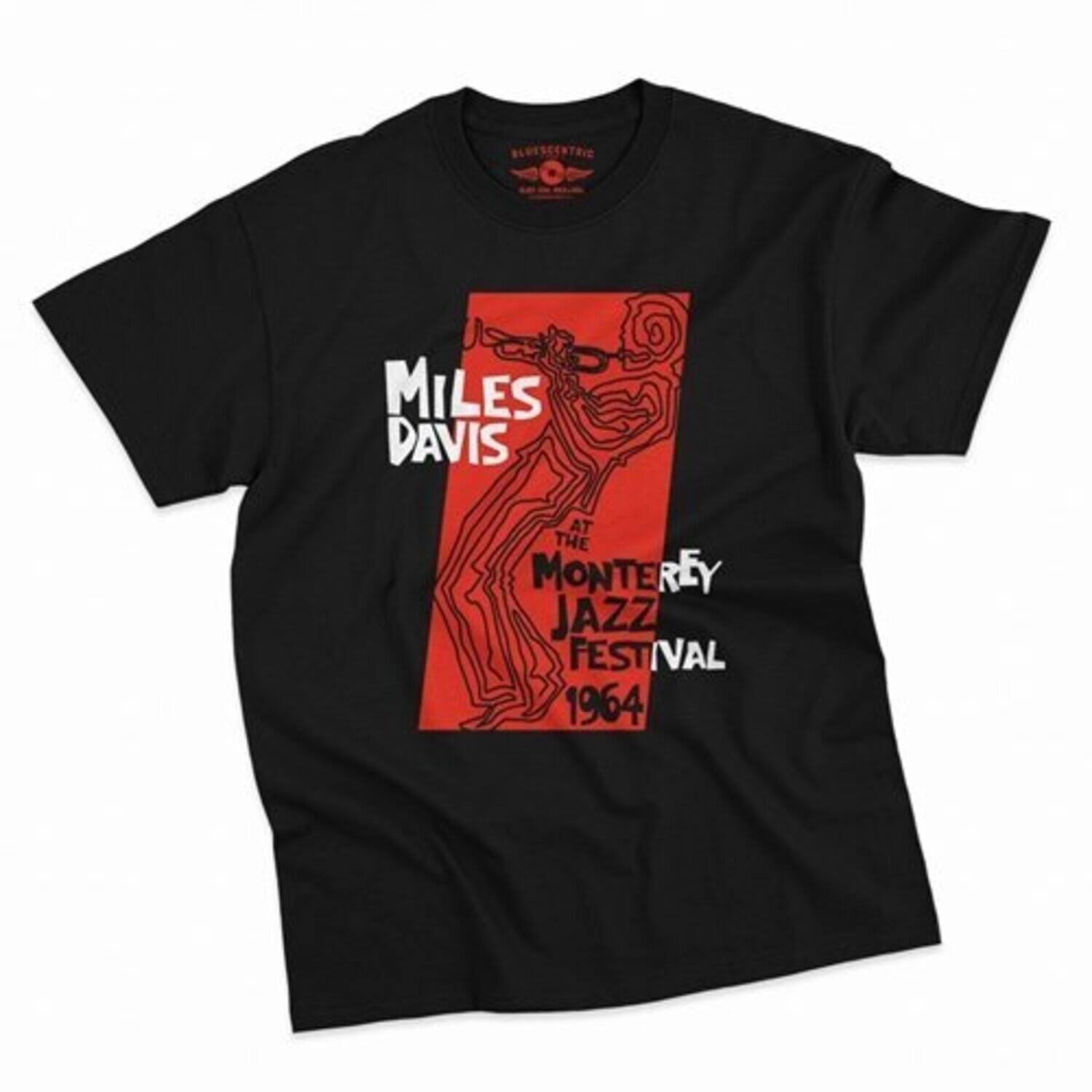 PopMarket - Miles Davis - Miles Davis - Miles at the Monterey Jazz Fest 1964 - Heavy Cotton T-Shirt - Medium - APPAREL - Multicolor price history on PriceWatchPro