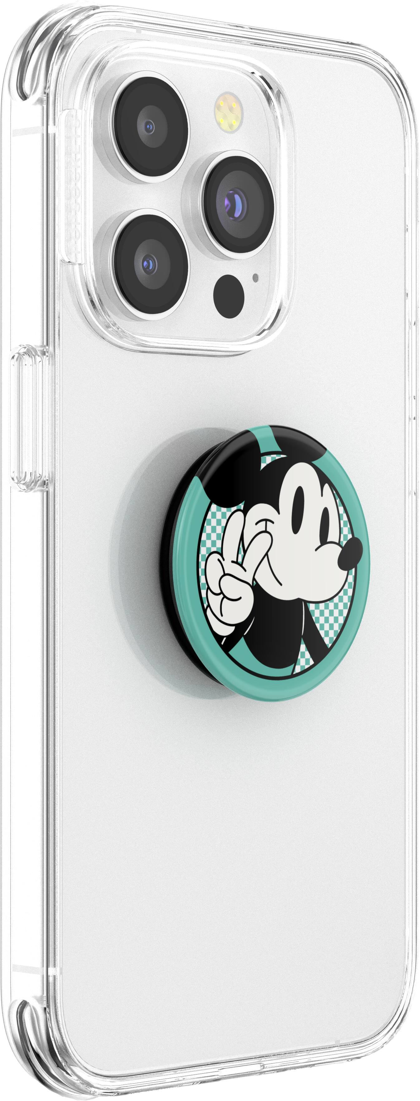 Alt View 11. PopSockets - Adhesive PopGrip Universal Grip & Stand for Cell Phones - Disney Peace Out Mickey.
