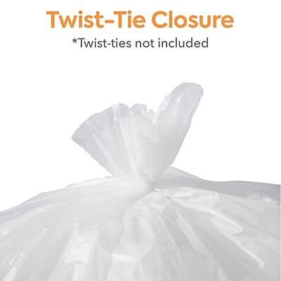 Twist-Tie Closure  
*Twist-ties not included