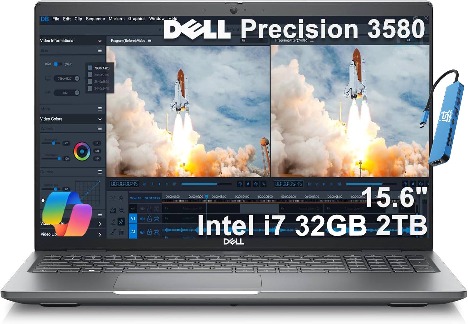 Dell Upgraded Precision 3580 15.6