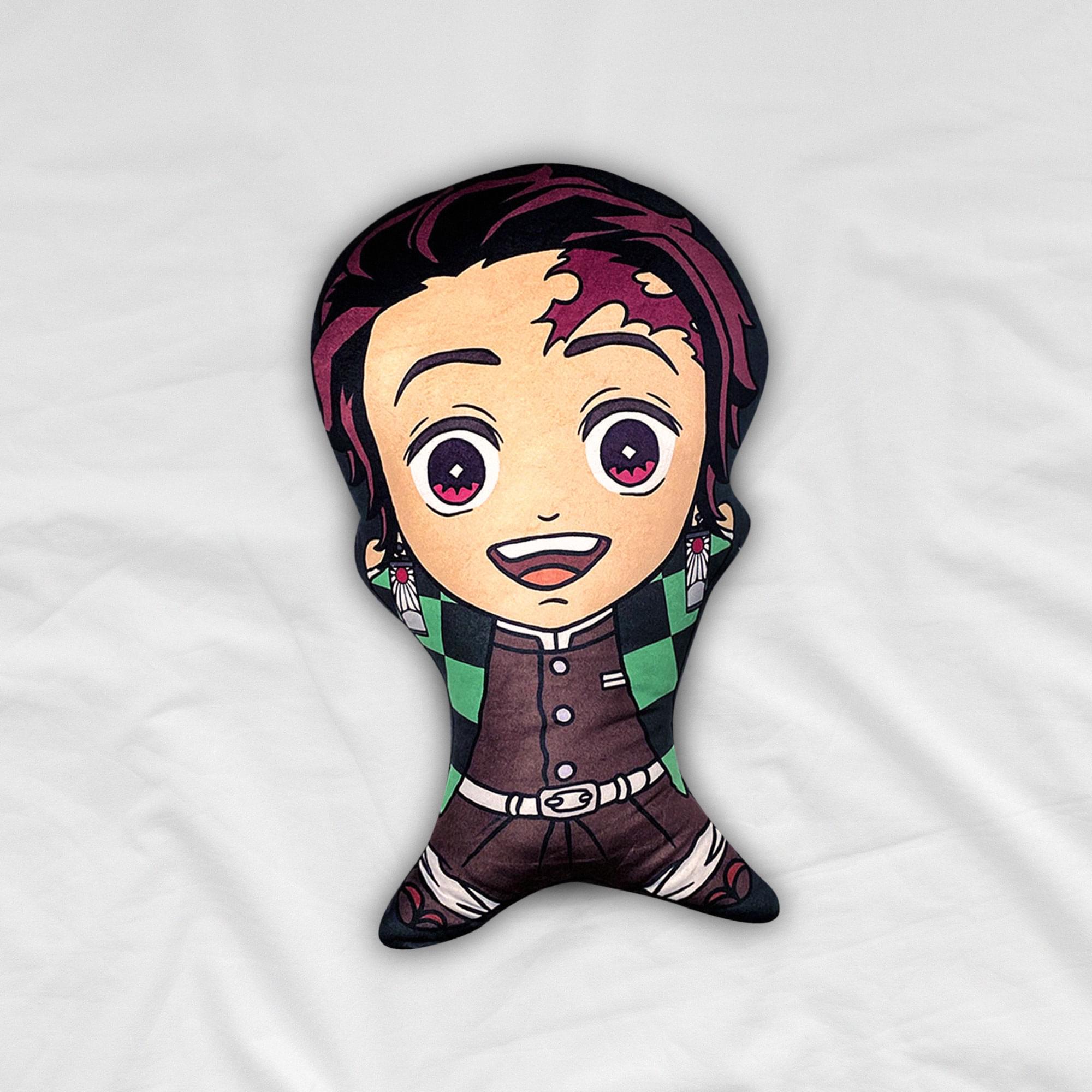 Alt View 2. Surreal Entertainment - Demon Slayer Tanjiro 20 Inch PAL-O Character Pillow - Green.
