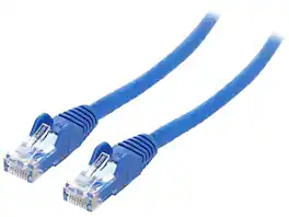 StarTech.com - StarTech Cat6 Patch Cable 12ft Blue Snagless RJ45 Ethernet Cord