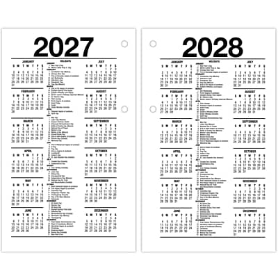 2027

January
February
March
April
May
June
July
August
September
October
November
December

2028

January
February
March
April
May
June
July
August
September
October
November
December