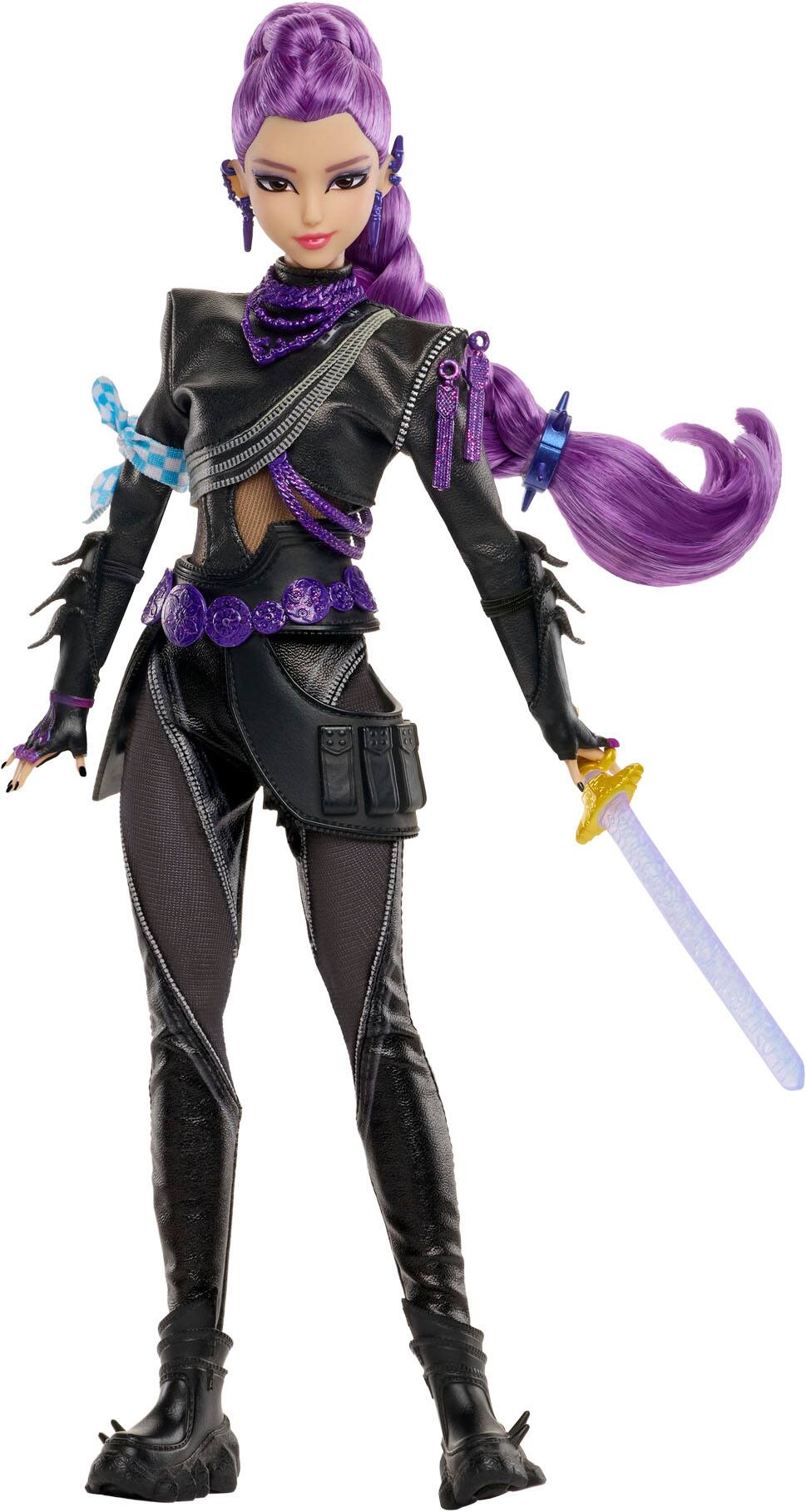 Alt View 1. Mattel - KPop Demon Hunters HUNTR/X Battle Rumi Doll.