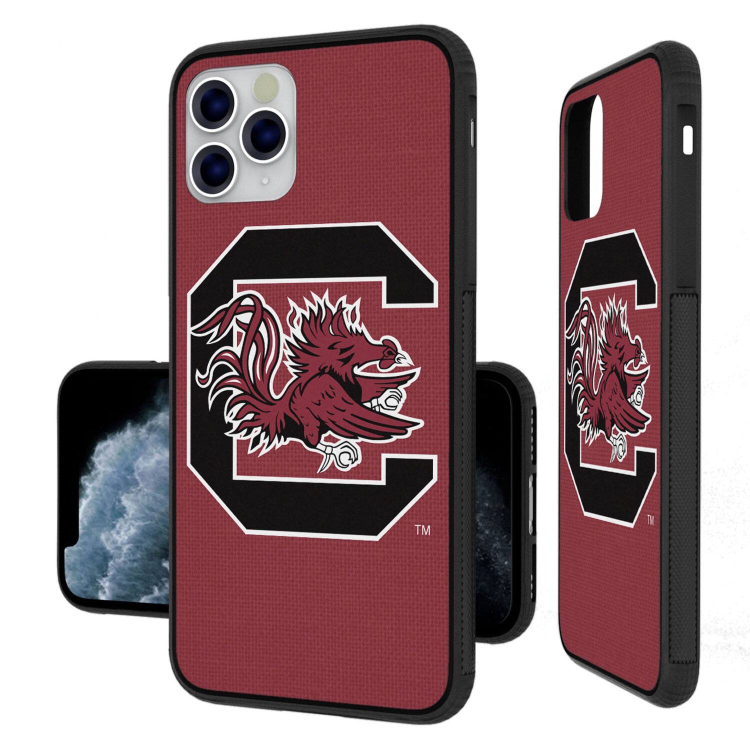 Alt View 2. Keyscaper - South Carolina Gamecocks iPhone Solid Design Bump Case - 14 - Multicolor.