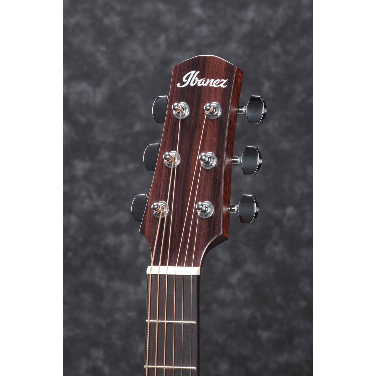 Alt View 4. Ibanez - Ibanez AAD170CE Advanced Acoustic Cutaway Guitar, Natural Low Gloss.
