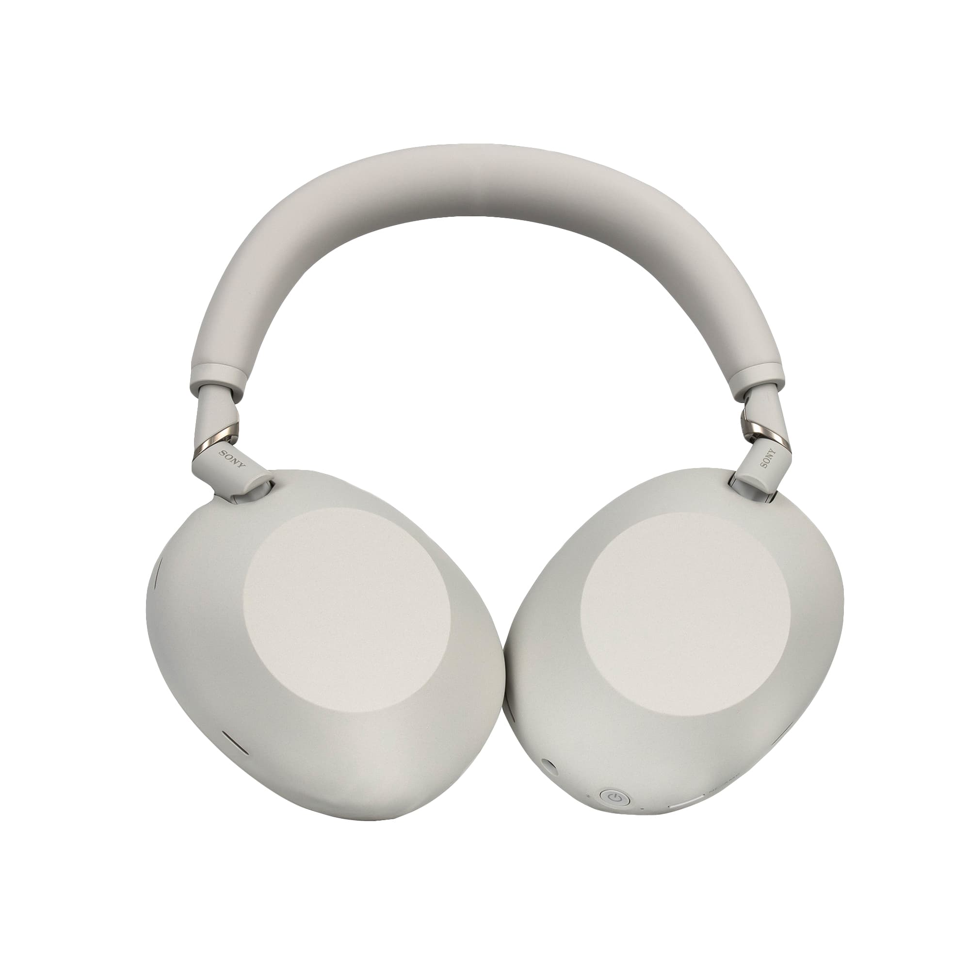 Sony - WH-1000XM6 The Best Wireless Noise Canceling Headphones, HD NC Processor QN3, 12 Microphones, (International Model) - Platinum Silver