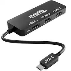 3 HDMI plugable HDMI 2 3 1 HDMI 1 USB-C