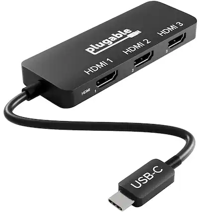3 HDMI plugable HDMI 2 3 1 HDMI 1 USB-C
