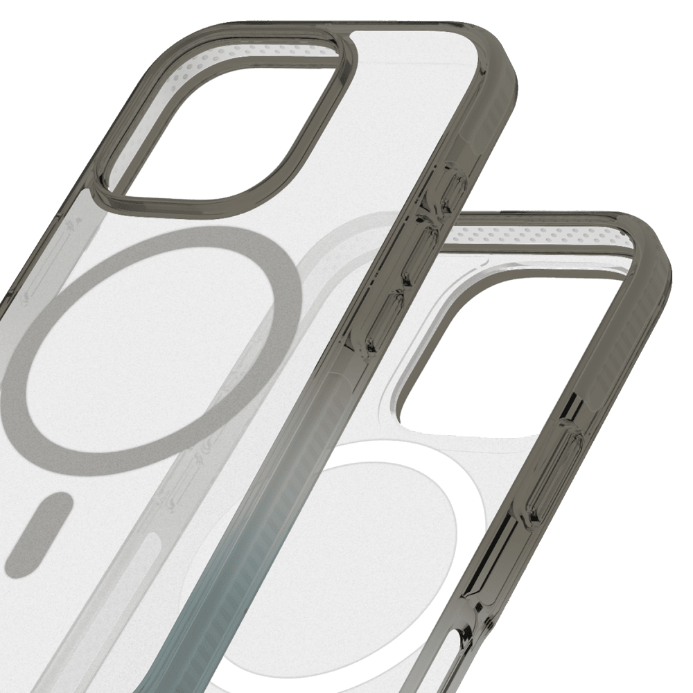 Alt View 3. Prodigee - Flow MagSafe Case for Apple iPhone 16 Pro Max - Light Grey.
