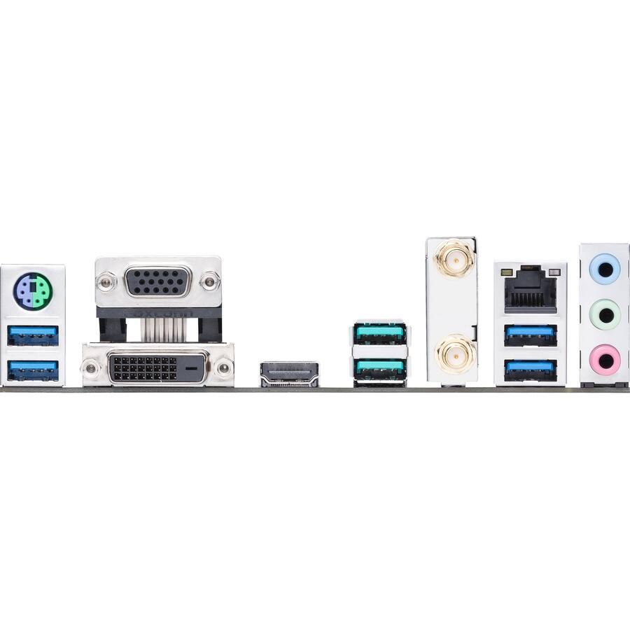 Alt View 10. ASUS - ASUS PRIME B550M-A AC AMD AM4 mATX Motherboard, PCIe 4.0, Dual M.2, WiFi, HDMI/DVI, USB 3.2 Gen 2, Aura Sync RGB.