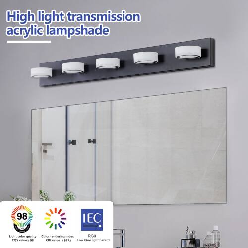 High light transmission acrylic lampshade

Light color quality
Color rendering index
RGO cQs value > 98
CRI value > 97Ra
Low blue light hazard
KABI