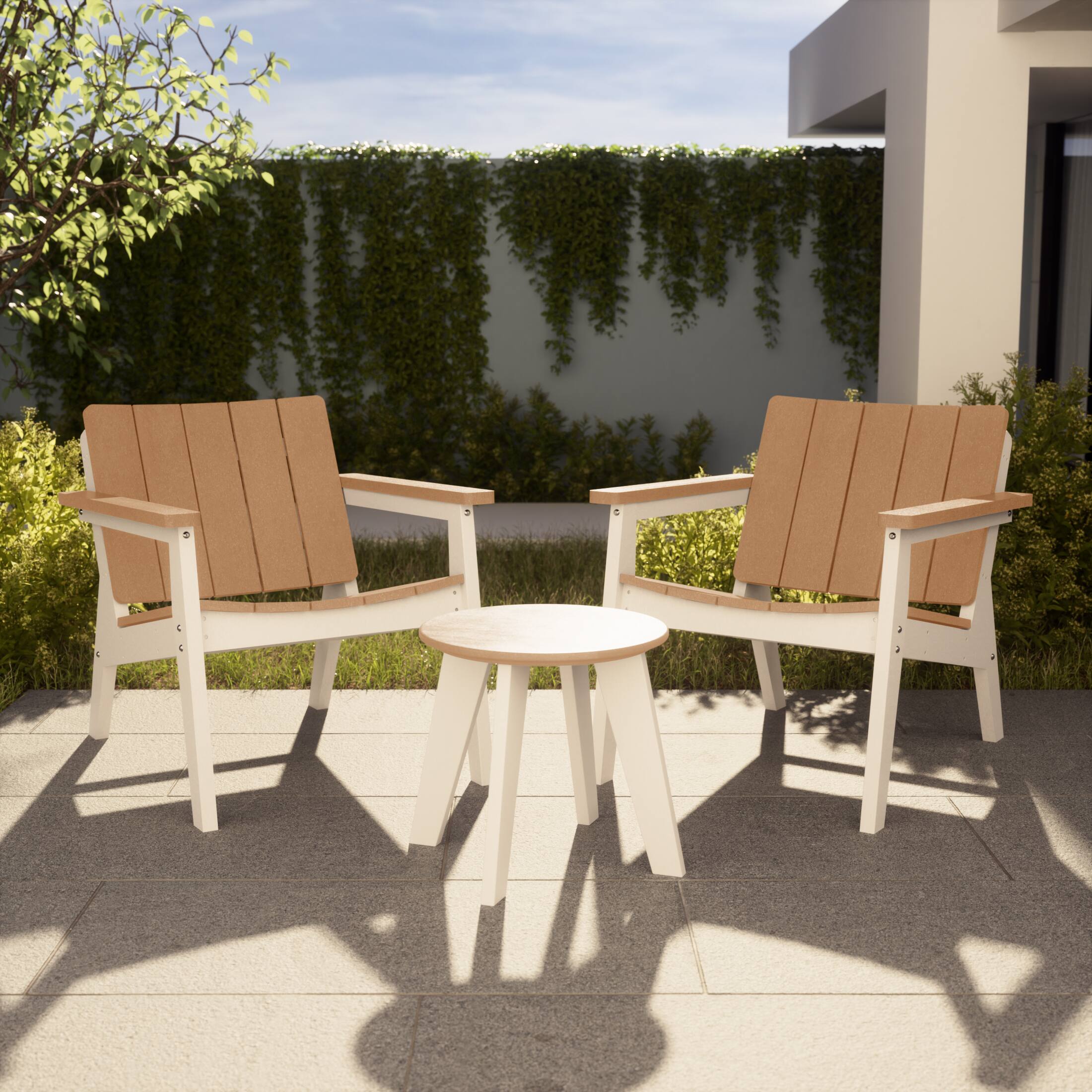 White/Teak