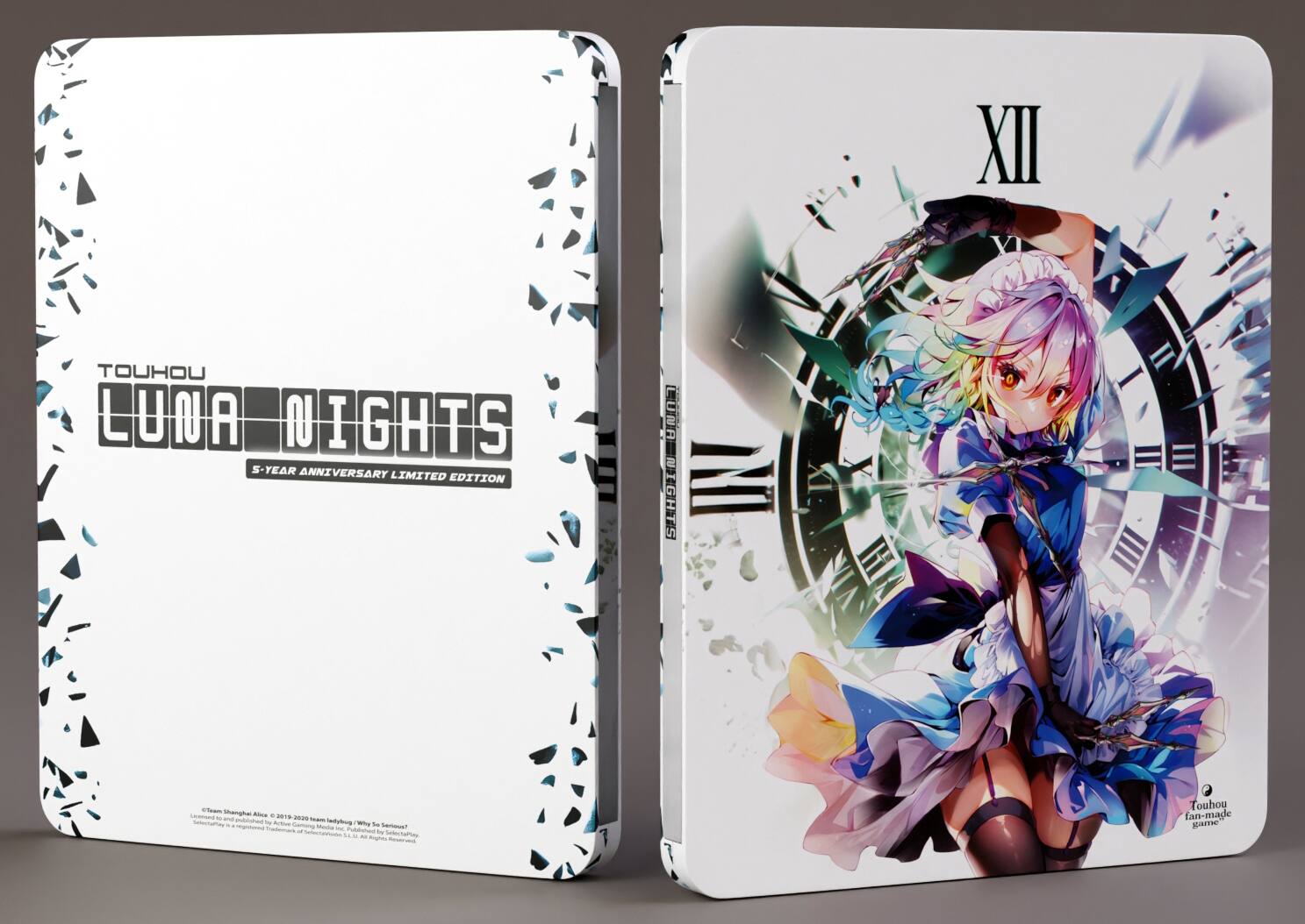 The text on the image reads: "XII TOUHOU LUNA NIGHTS S-YEAR ANNIVERSARY LIMITED EDITION".