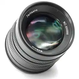 7artisans - Photoelectric 55mm f/1.4 Lens for Canon EF-M Mount - Black