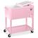 Front. Best Choice Products - Best Choice Products 80qt Steel Rolling Cooler Cart w/ Bottle Opener, Catch Tray, Drain Plug, Locking Wheels - Pink - Pink.
