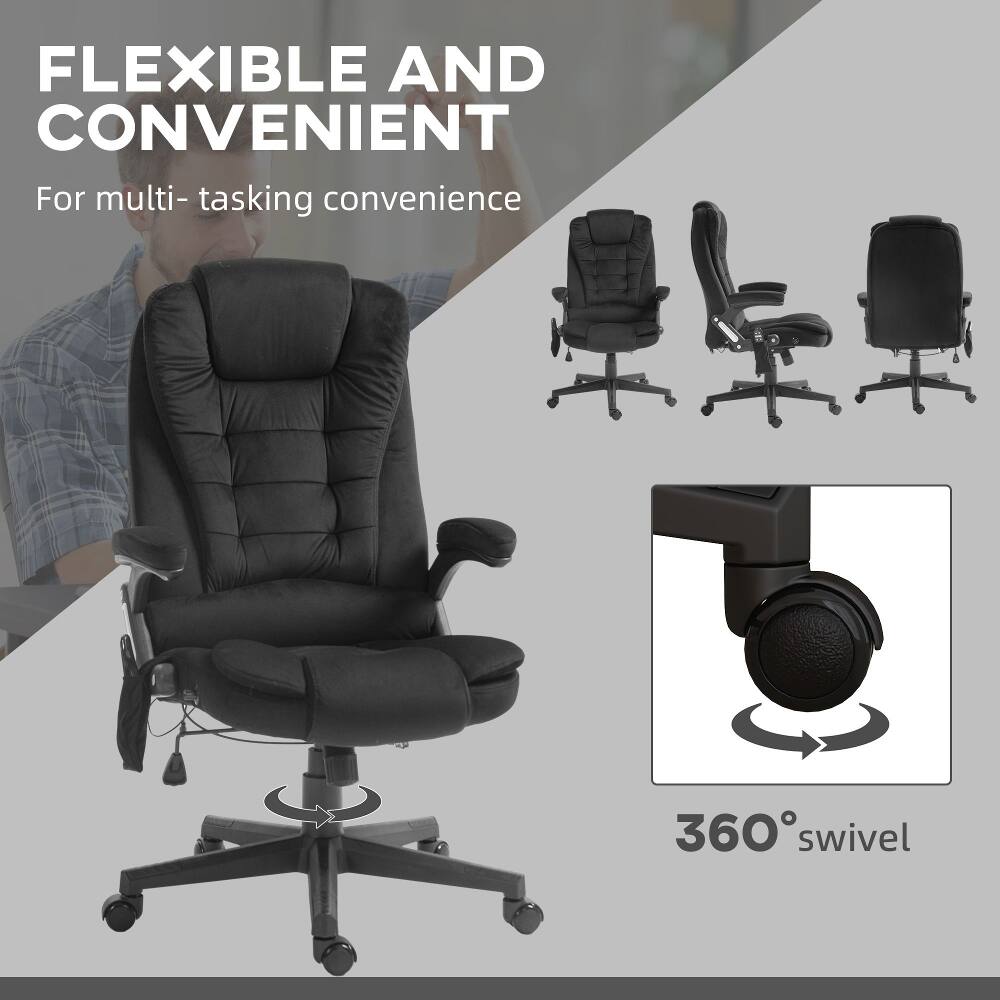 FLEXIBLE AND CONVENIENT  
For multi-tasking convenience  
360° swivel