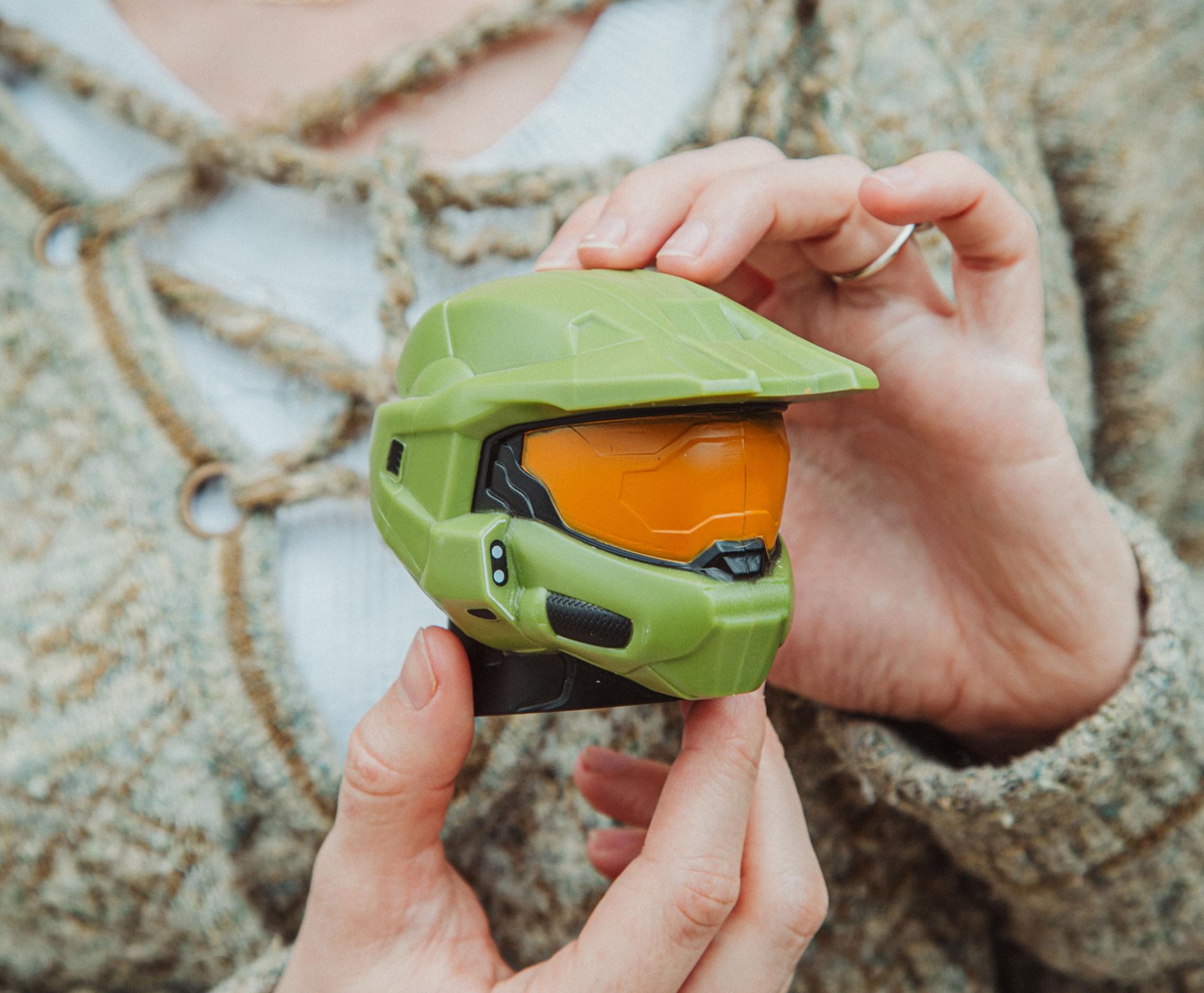 Alt View 3. Ukonic - Halo Master Chief Helmet Bottle Opener - Green.