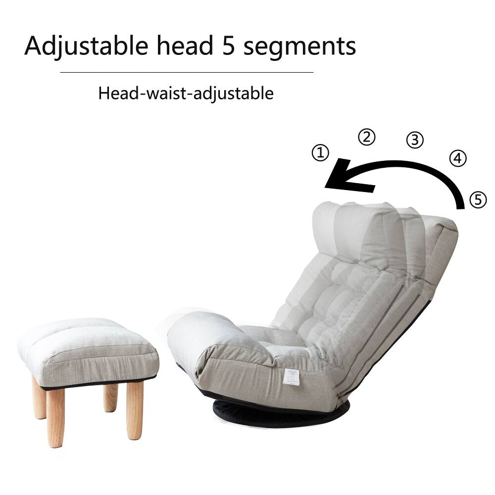 Adjustable head 5 segments  
Head-waist-adjustable